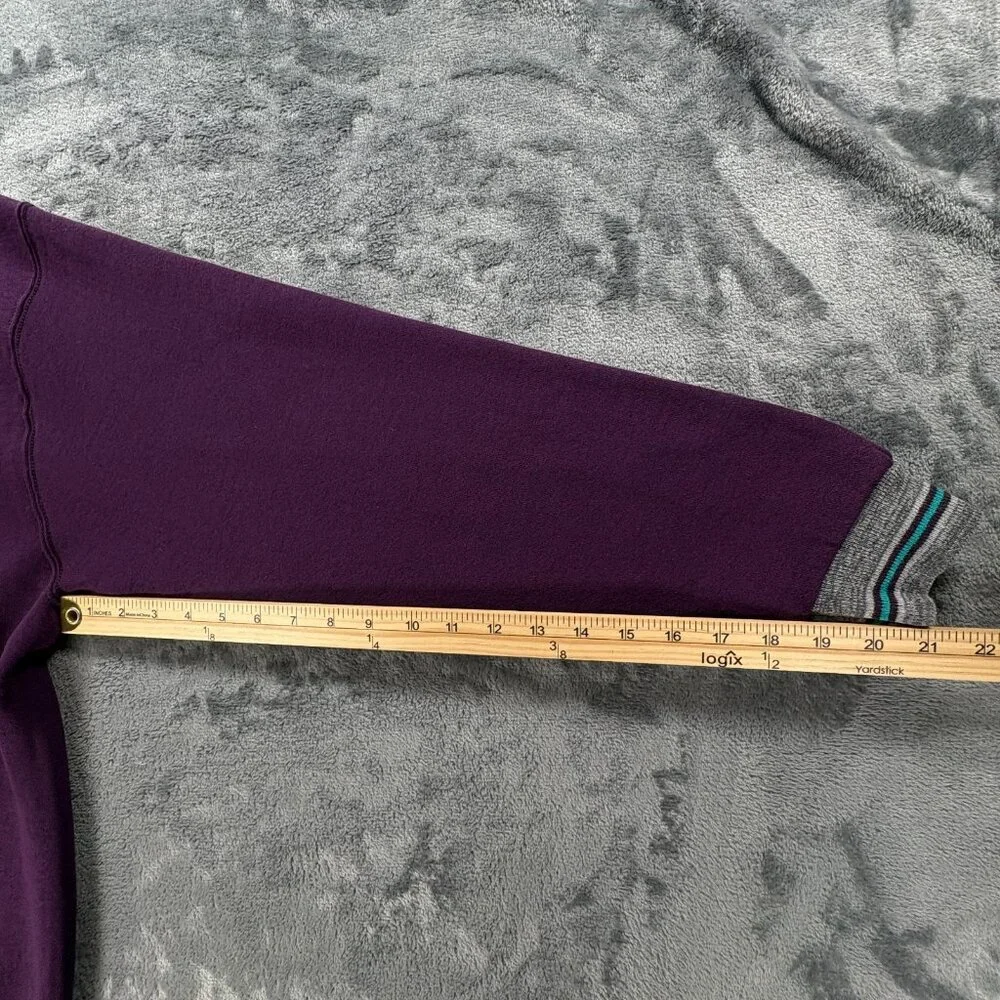 Vintage 1998 Y2K Problem Wilson Pro 500 Crewneck Sweatshirt Men L Made in USA - Picture 8 of 8